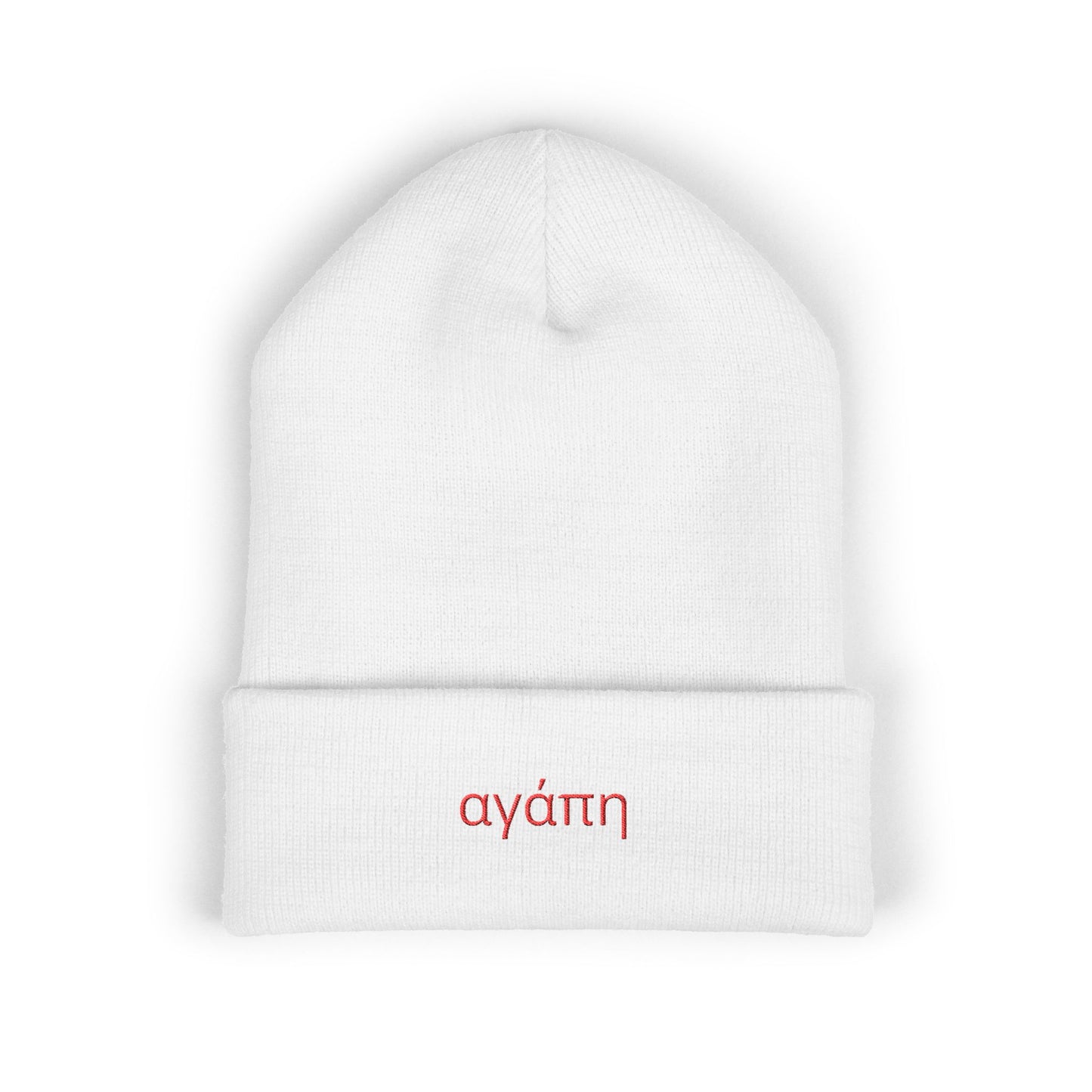 Agape (Love) Embroidered Winter Hat