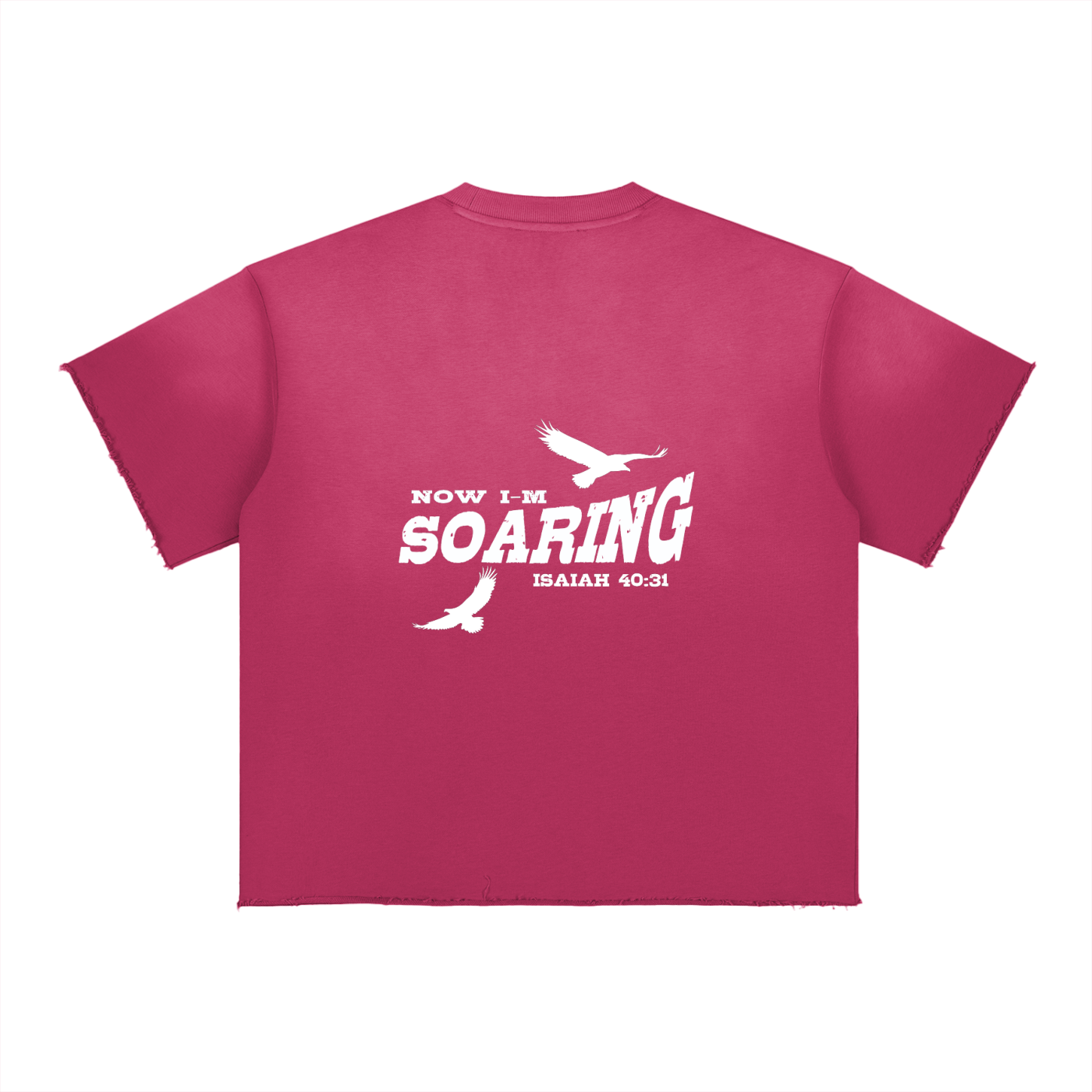 Soaring Sun Fade Raw Edge T-Shirt
