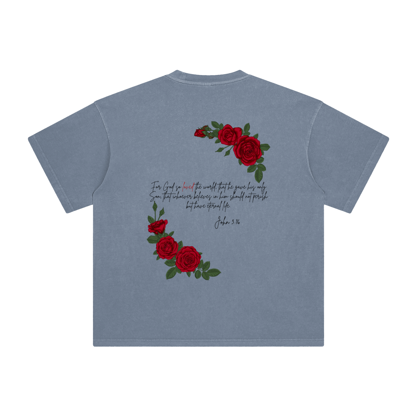 Agape (Love) Unisex Washed T-Shirt