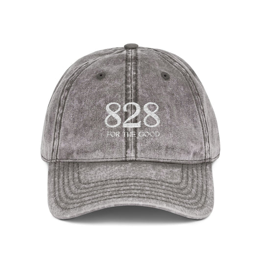 828 Vintage Embroidered Cap