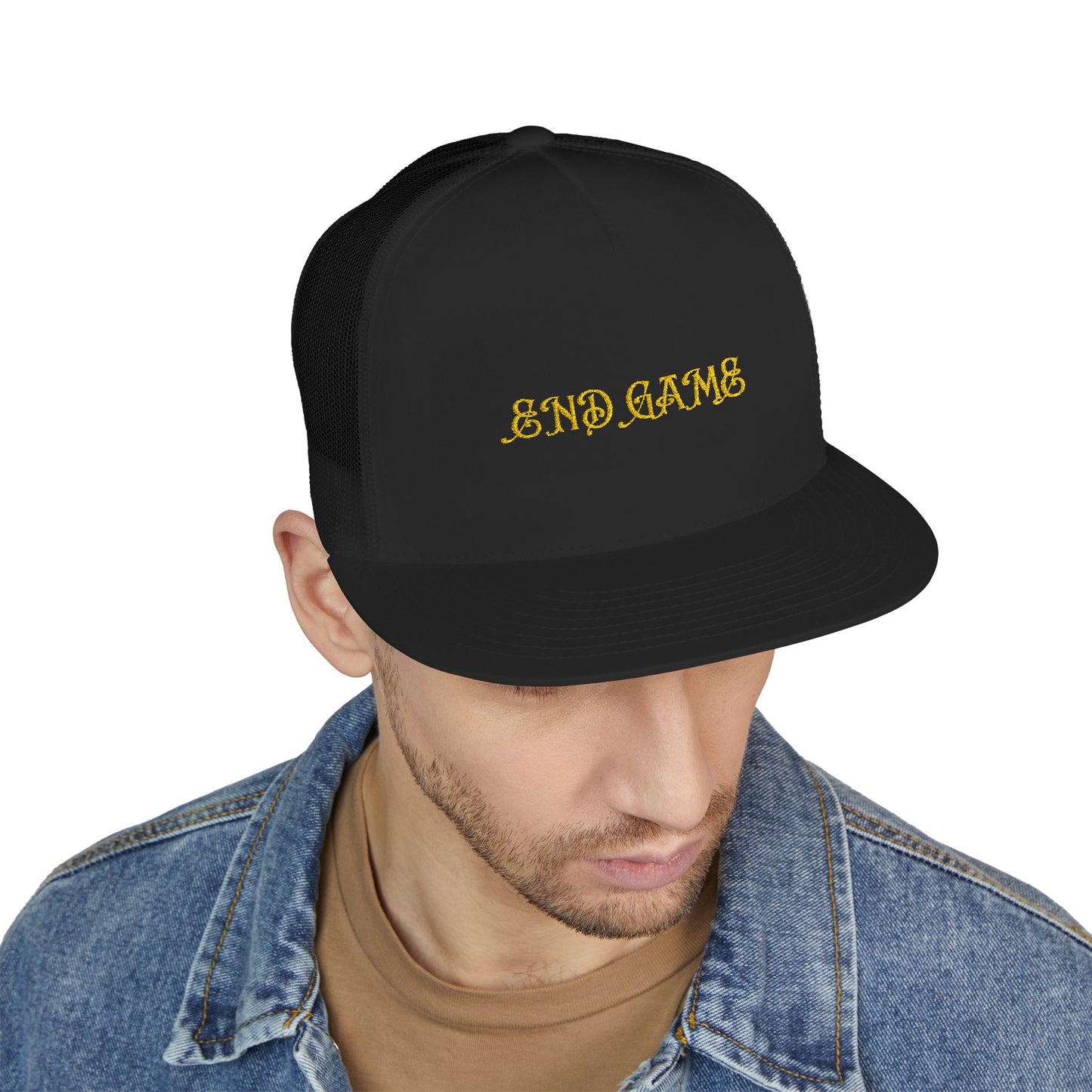 End Game Embroidered Trucker Cap