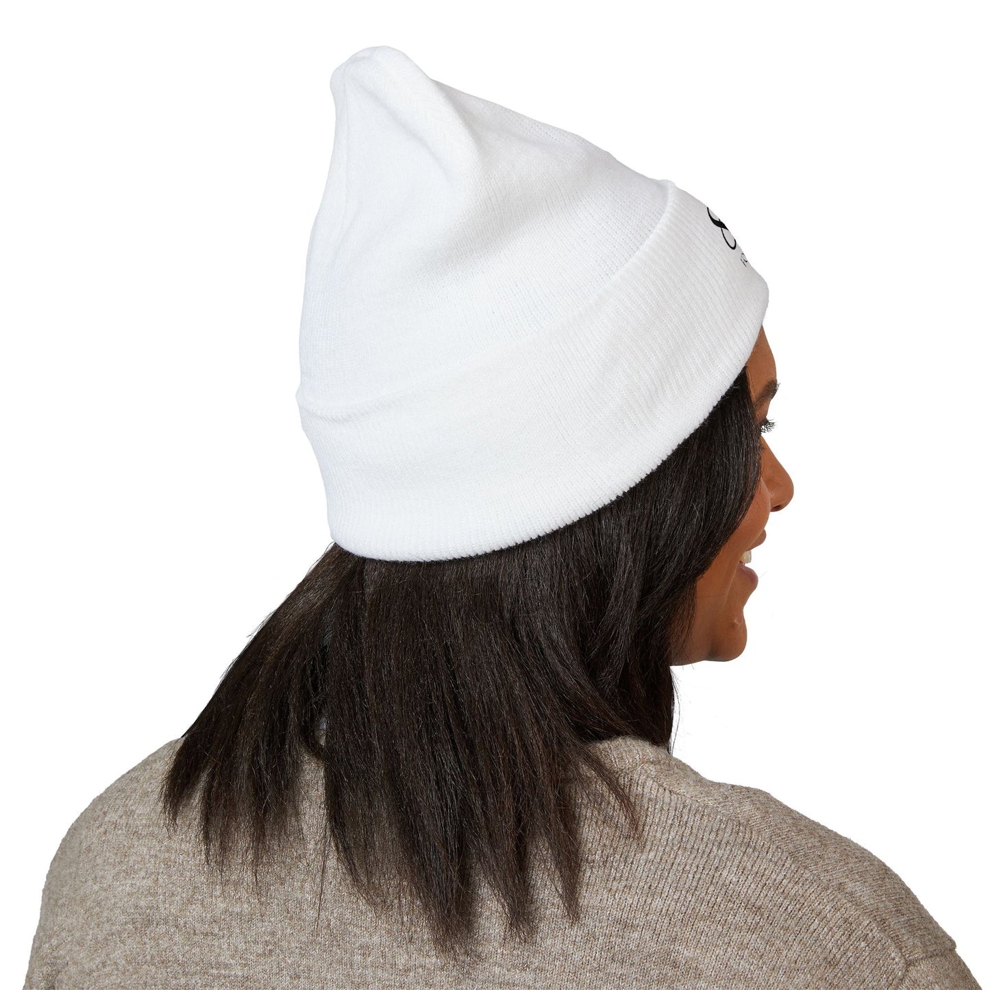 828 Embroidered Cuffed Beanie
