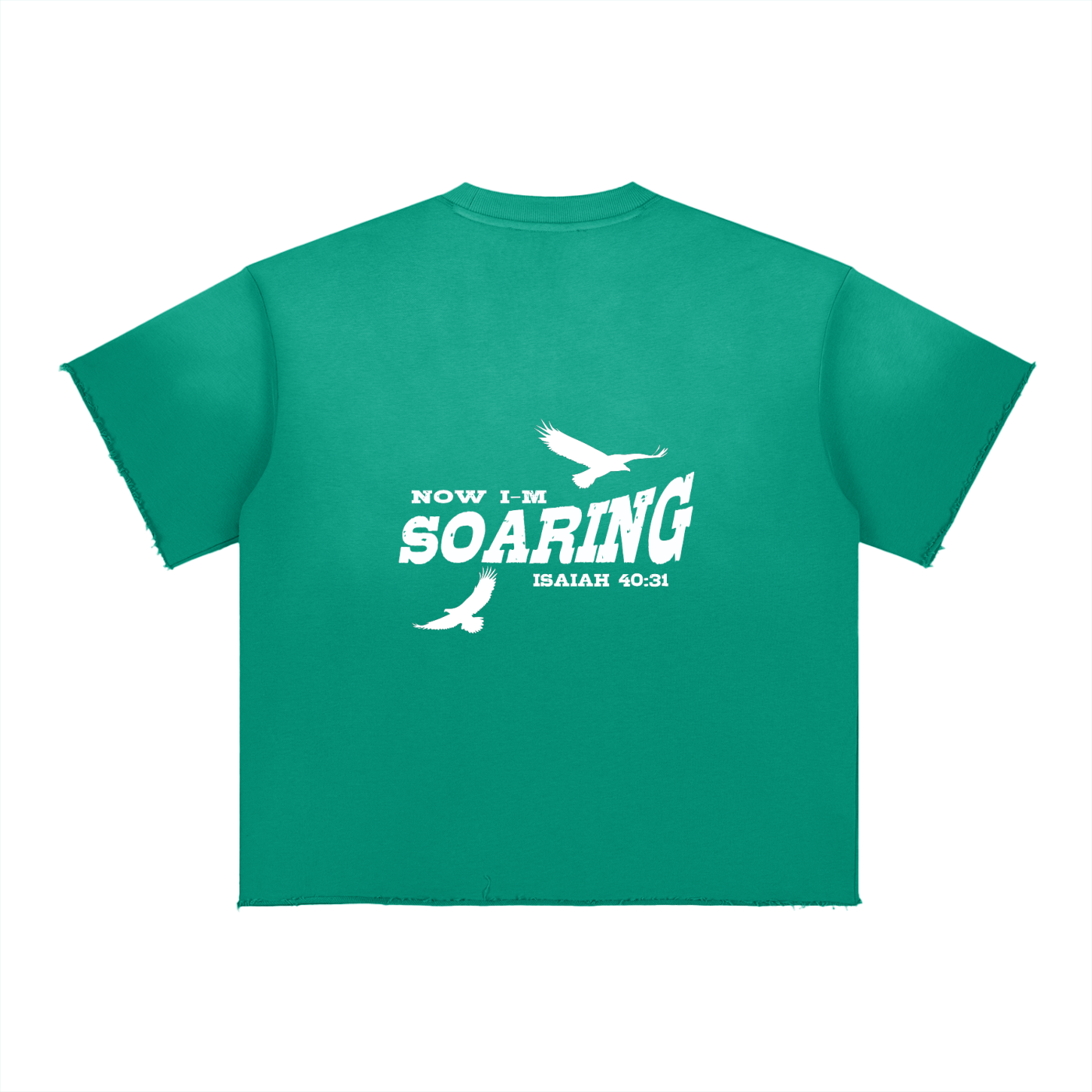Soaring Sun Fade Raw Edge T-Shirt