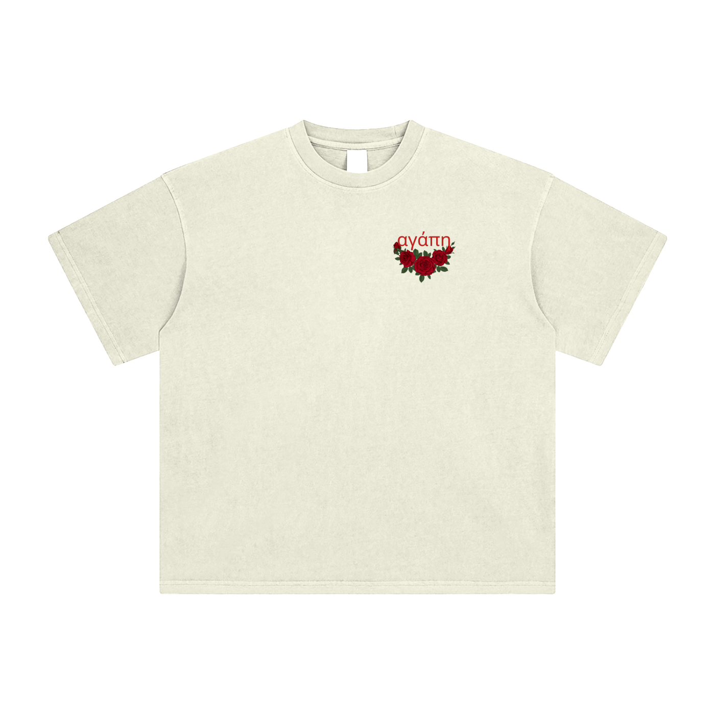 Agape (Love) Unisex Washed T-Shirt