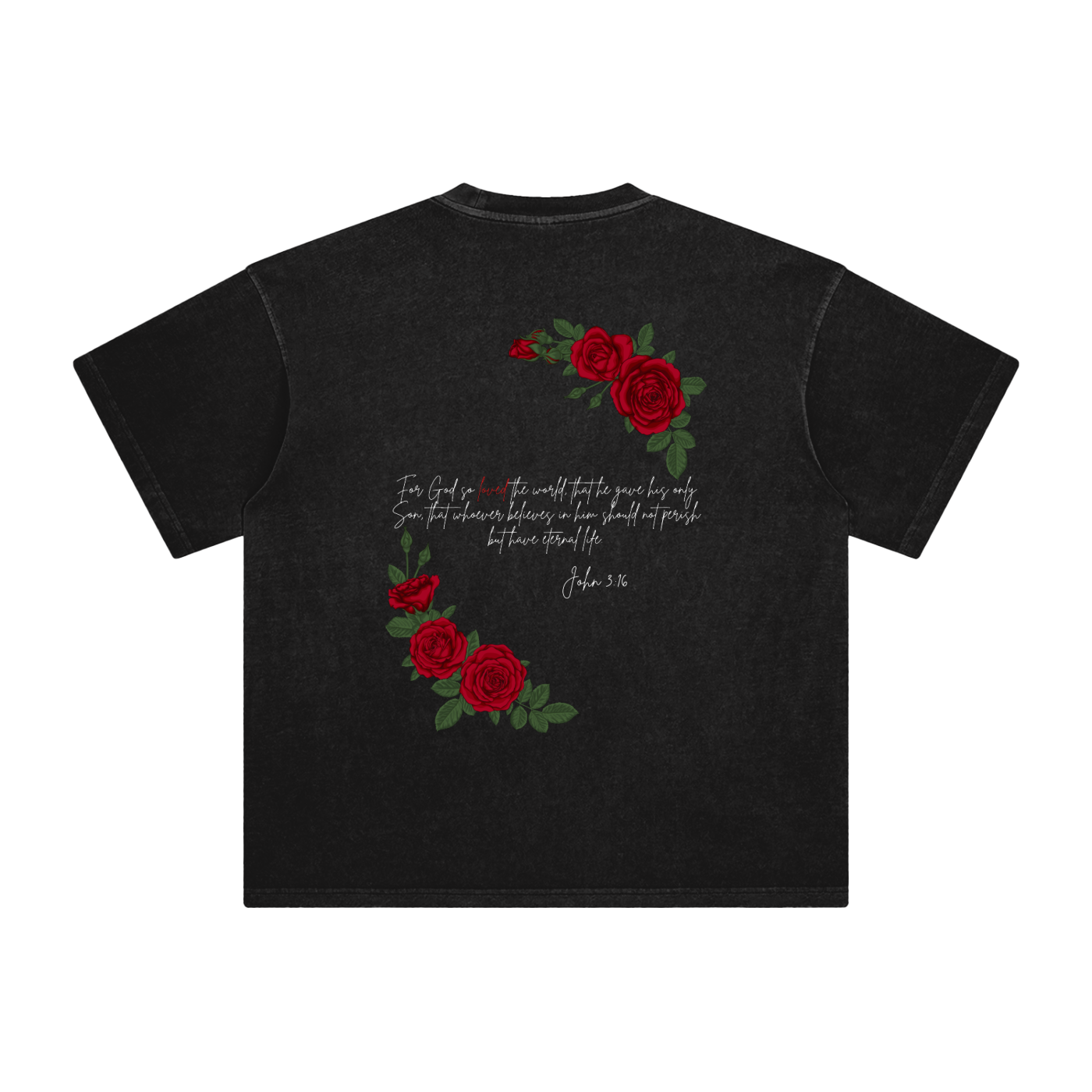 Agape (Love) Unisex Washed T-Shirt