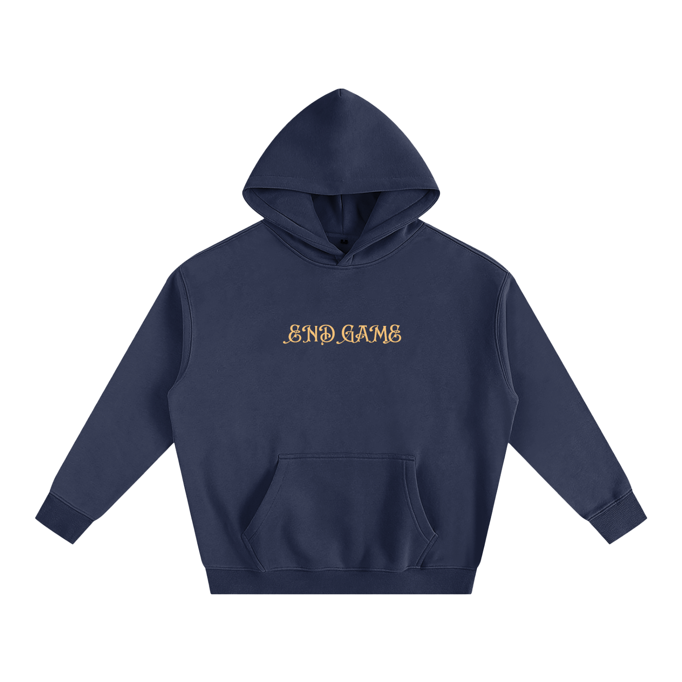 End Game Oversize Fleeced Hoodie