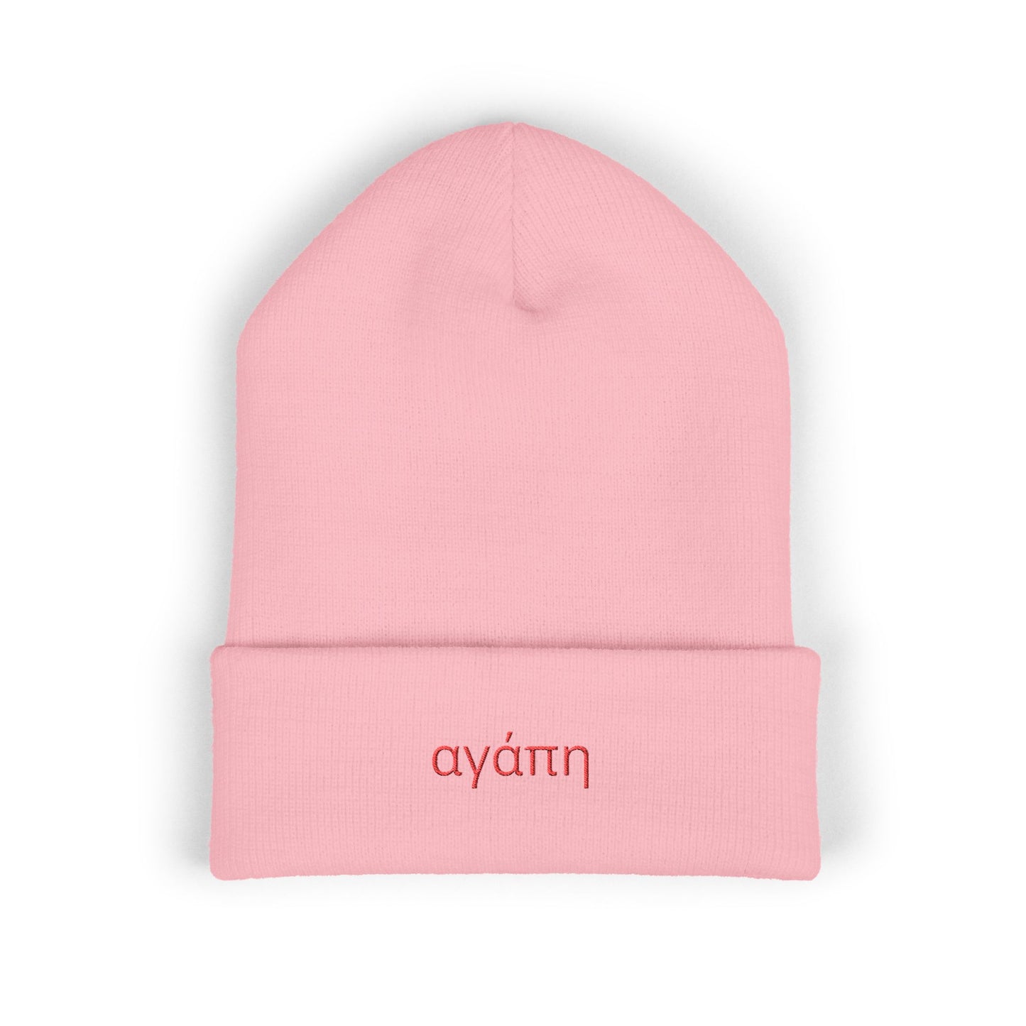 Agape (Love) Embroidered Winter Hat