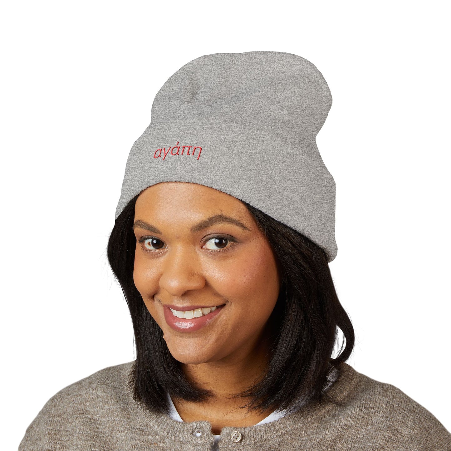 Agape (Love) Embroidered Winter Hat