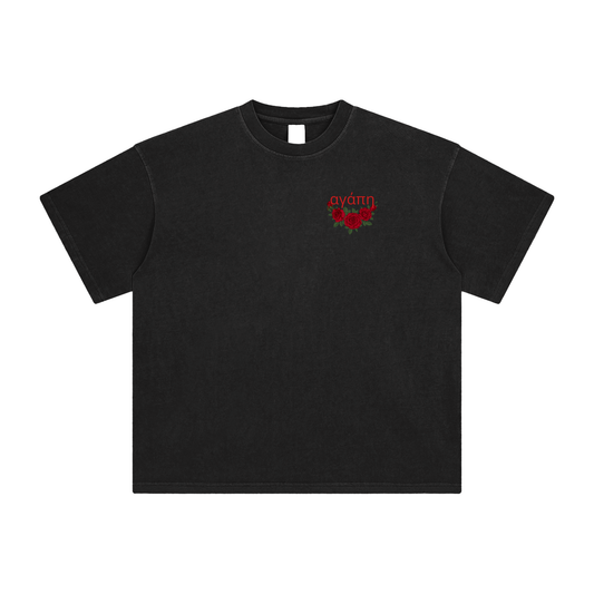 Agape (Love) Unisex Washed T-Shirt