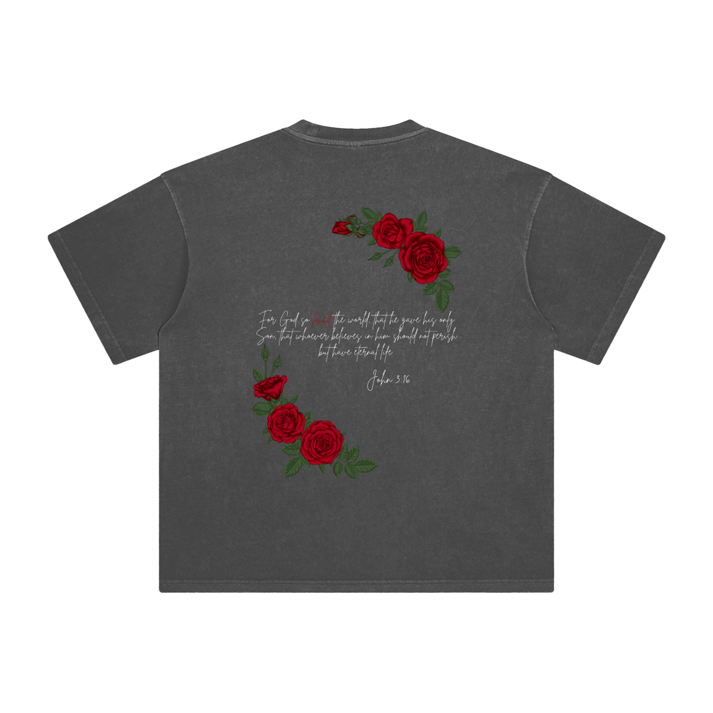 Agape (Love) Unisex Washed T-Shirt