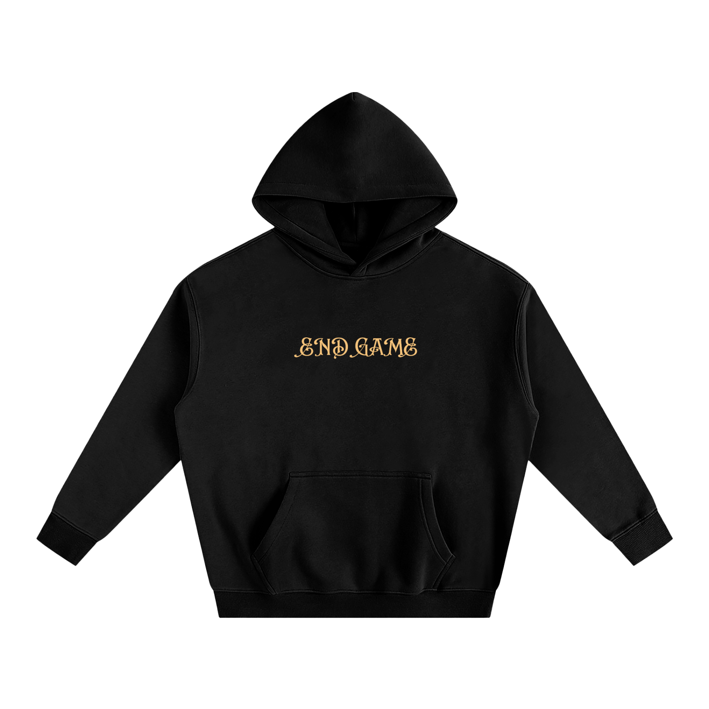 End Game Oversize Fleeced Hoodie