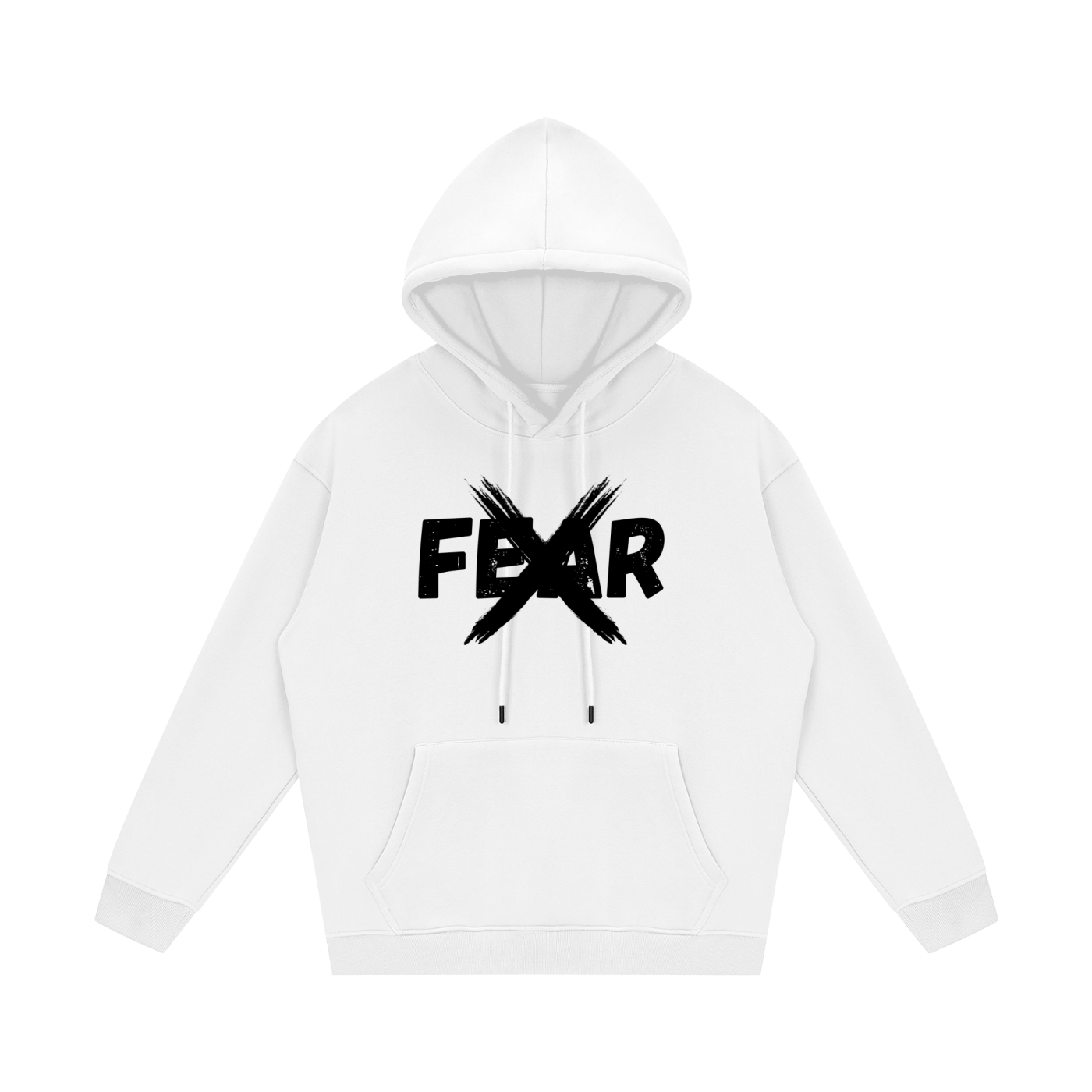 No Fear Streetwear Unisex Fleece Hoodie