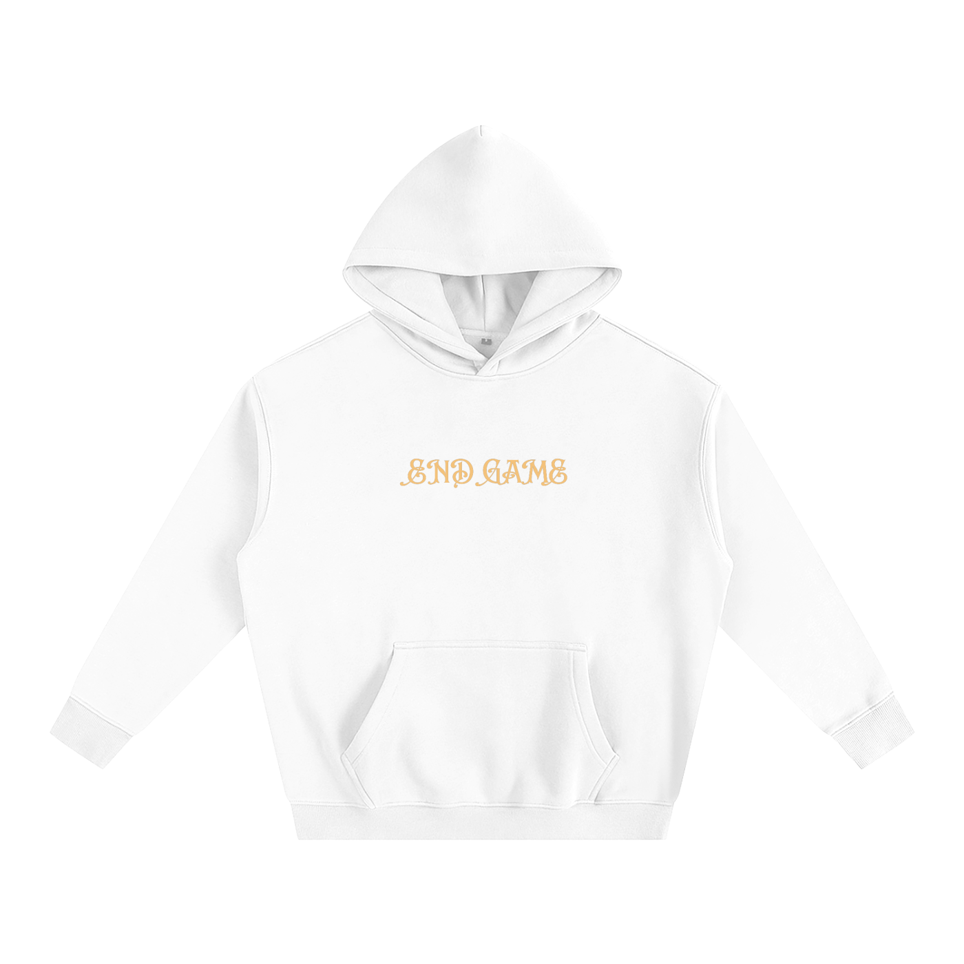 End Game Oversize Fleeced Hoodie