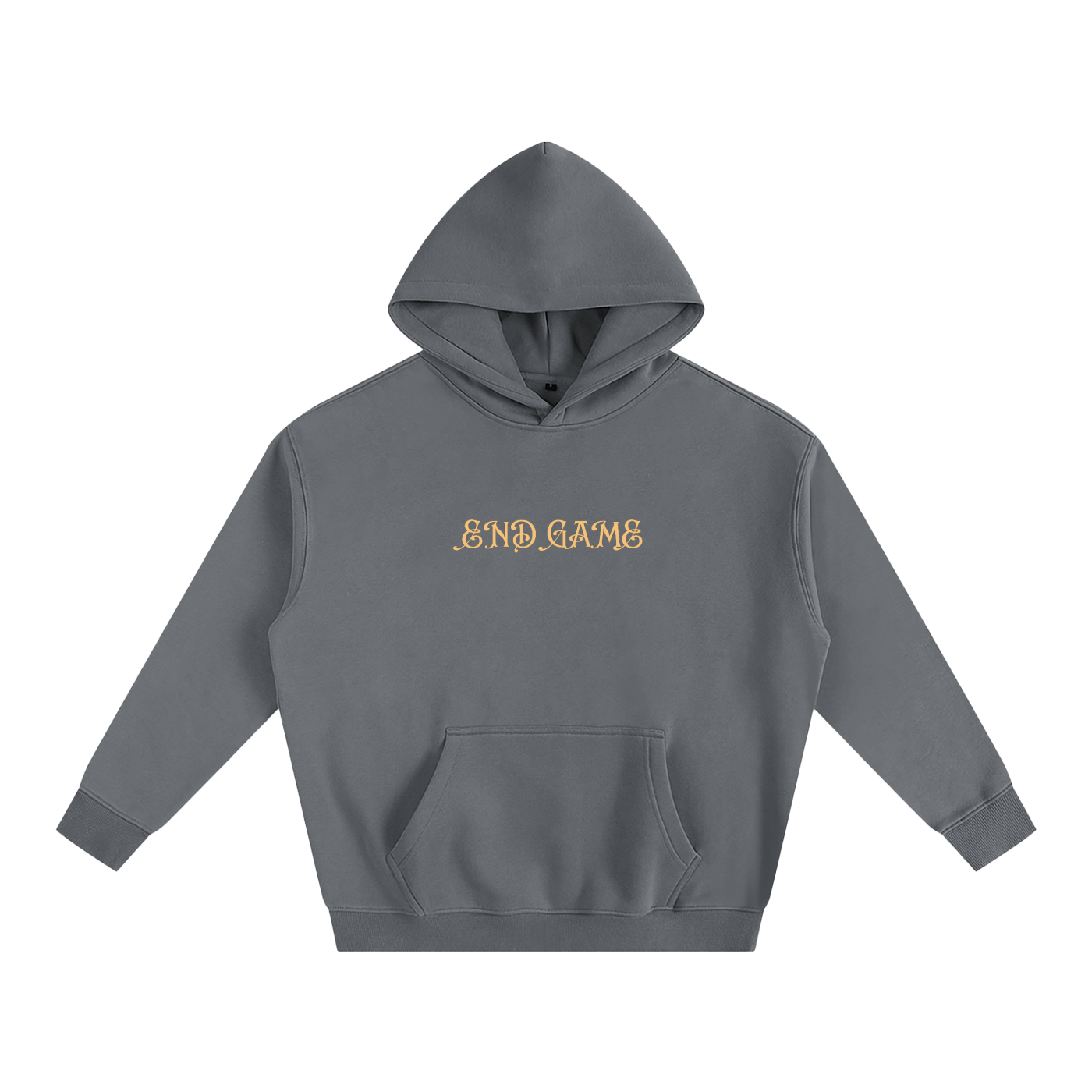 End Game Oversize Fleeced Hoodie