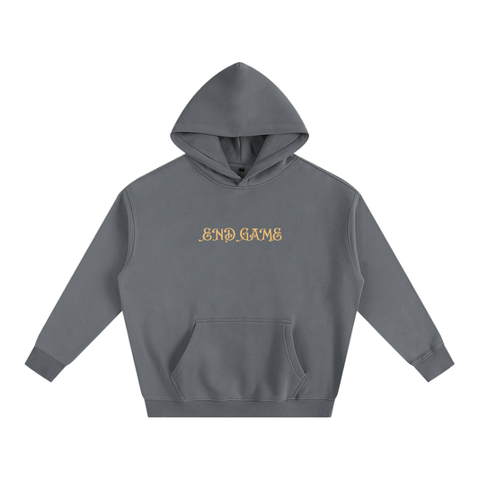 End Game Oversize Fleeced Hoodie