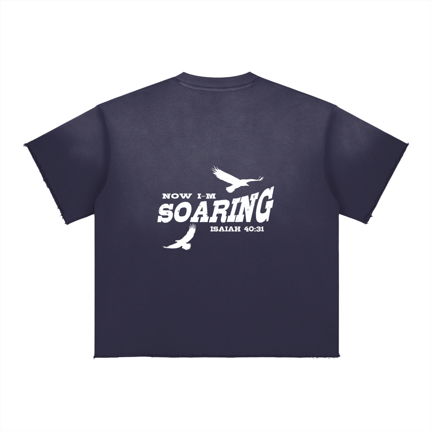 Soaring Sun Fade Raw Edge T-Shirt