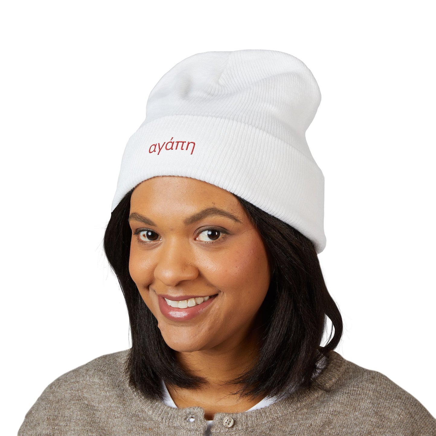 Agape (Love) Embroidered Winter Hat