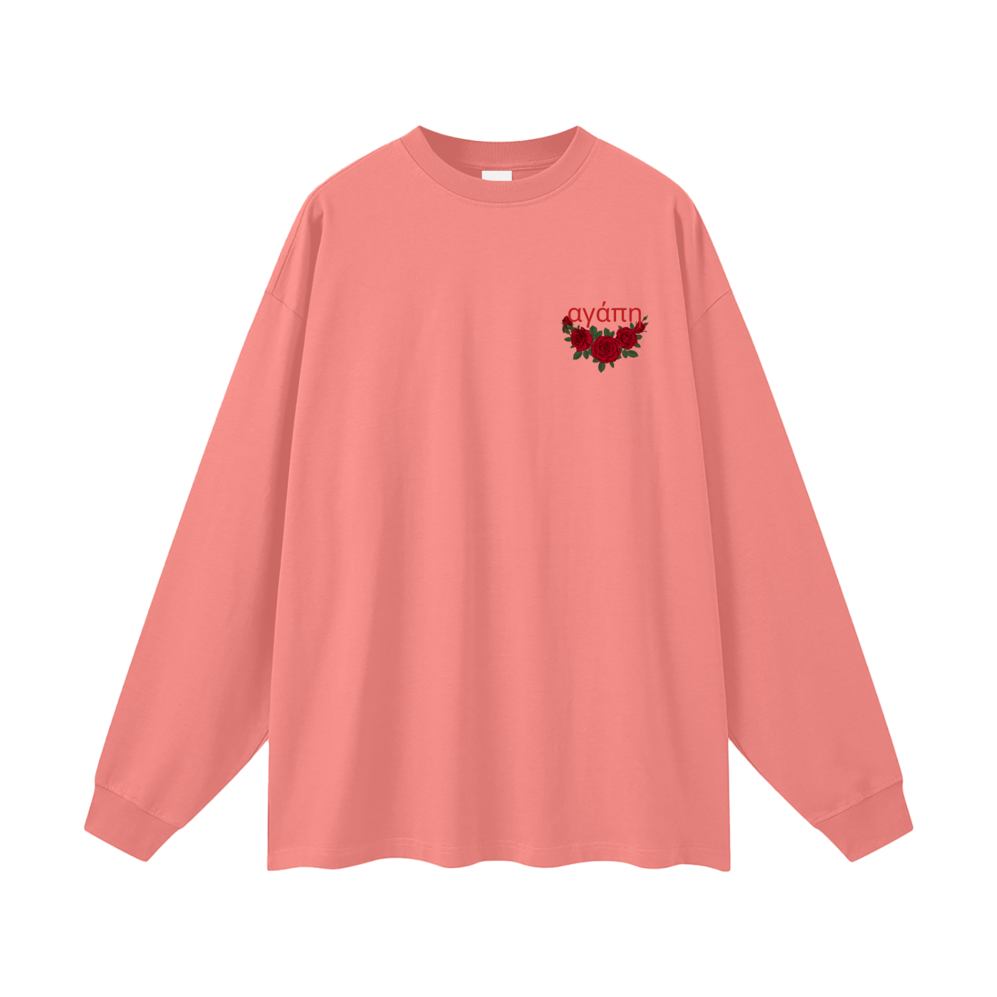 Agape (Love) Oversized Unisex Long Sleeve T-Shirt