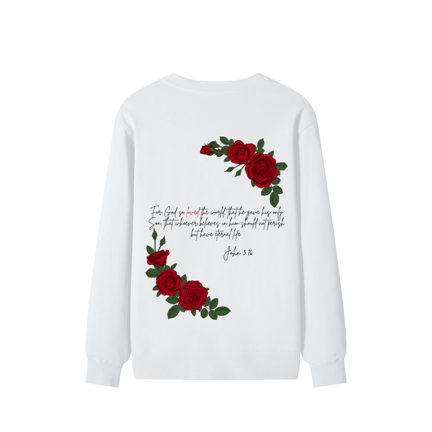 Agape (Love) Unisex Cotton Sweater